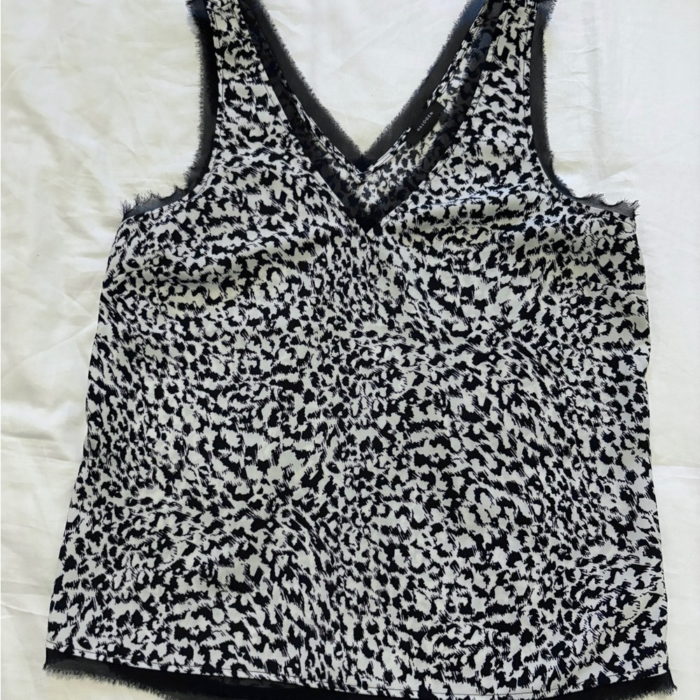 Leopard Print Tank Blouse